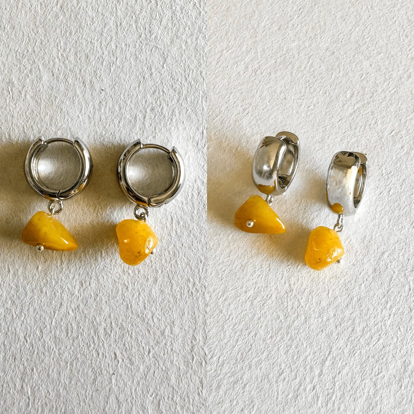 Luna Earrings - Handmade by Mella - Earrings - Jade -