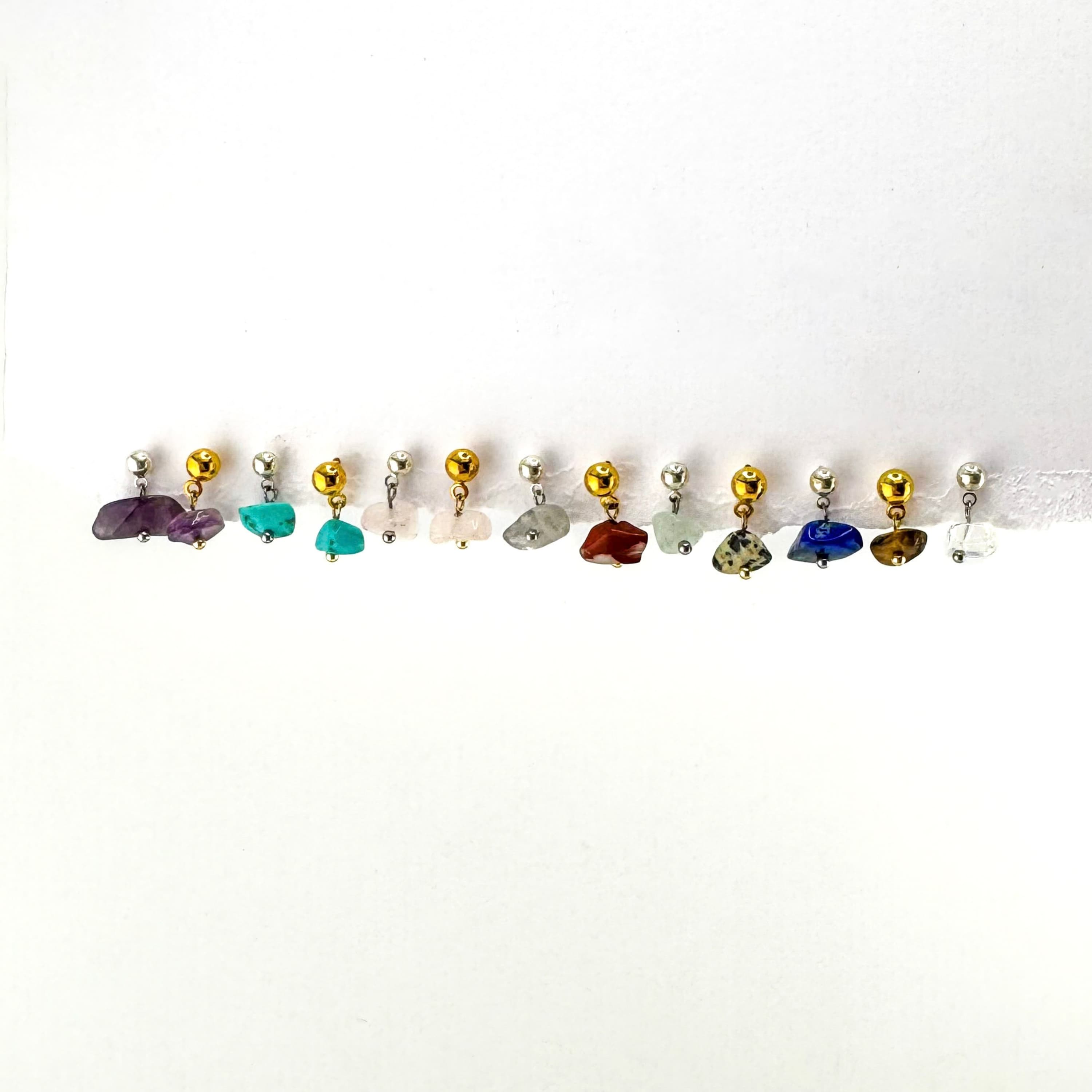 Fishbone Earrings - Handmade by Mella