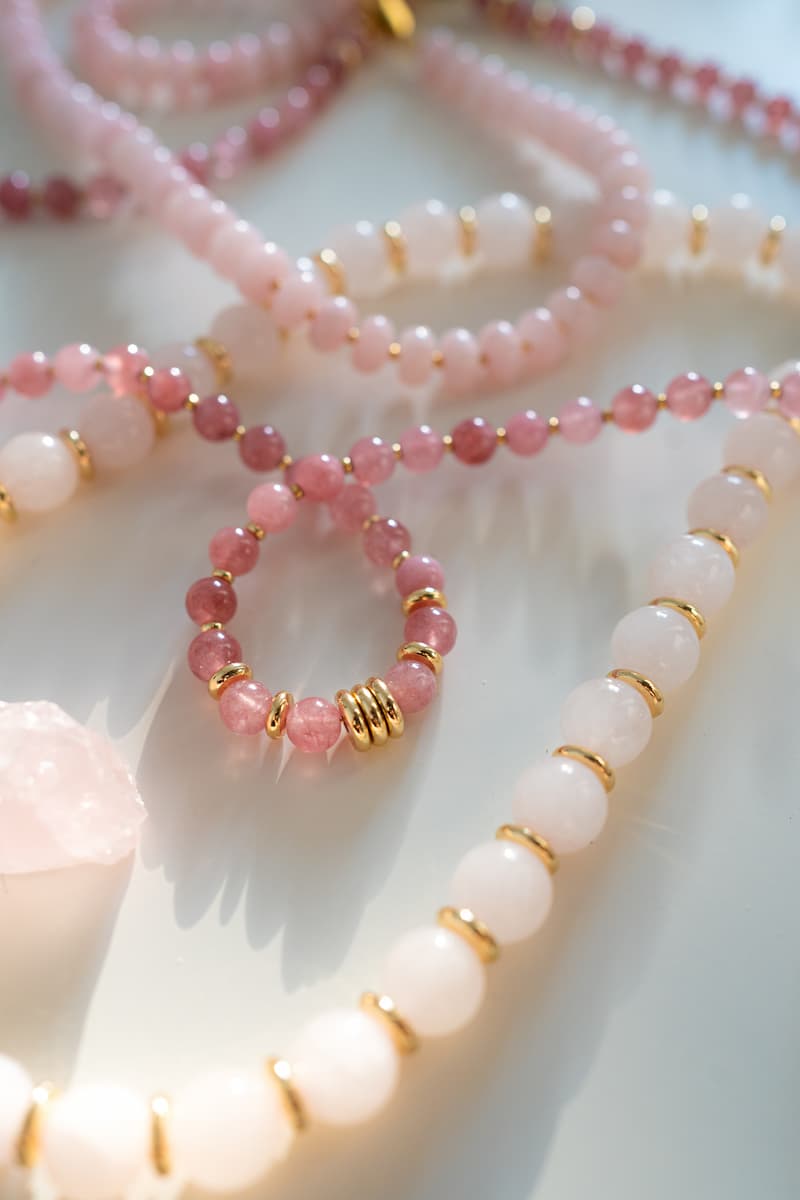 Rose Quartz - Handmade by Mella
