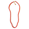 Collar de coral esqueleto de pescado