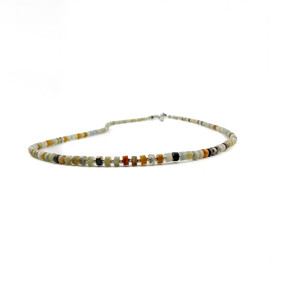 Fishbone Amazonite Necklace