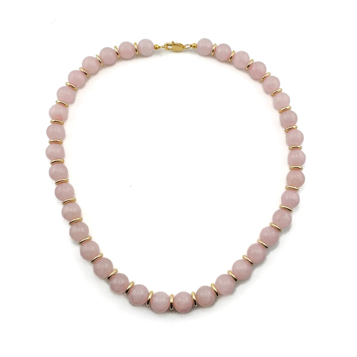 Royal Rose Quartz Necklace