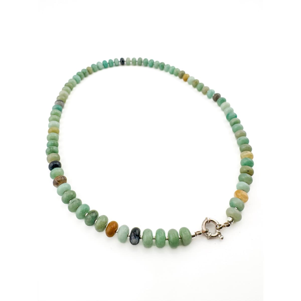 Chunky Amazonite Necklace - Handmade by Mella - Chunky - 