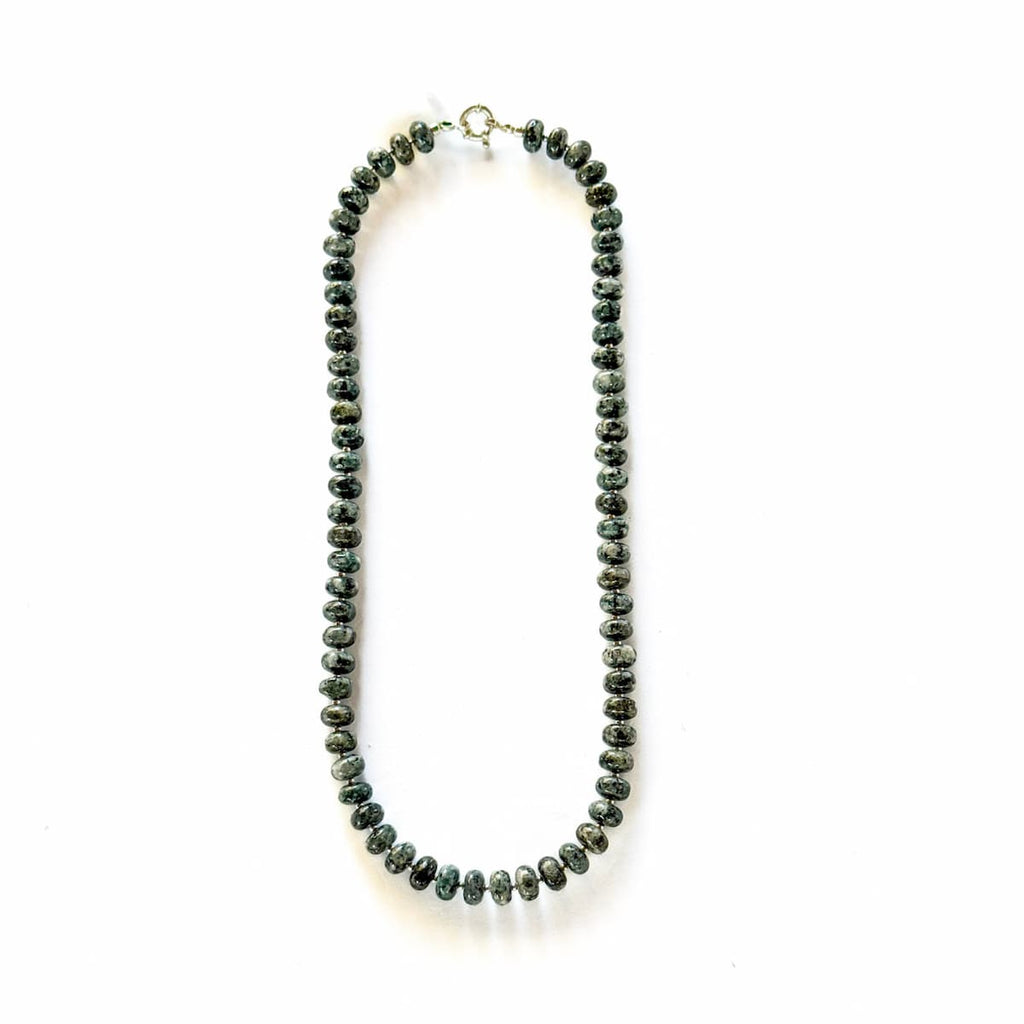 Chunky Labradorite Necklace - Handmade by Mella - necklace - 