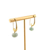 Drop Amazonite Earrings