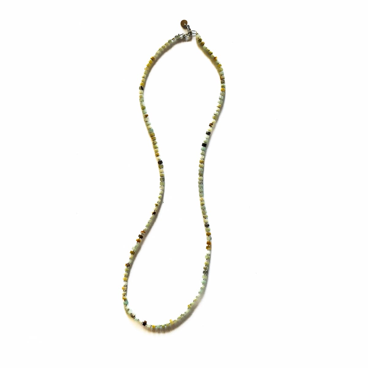 Fishbone Amazonite Necklace - Handmade by Mella - necklace - 