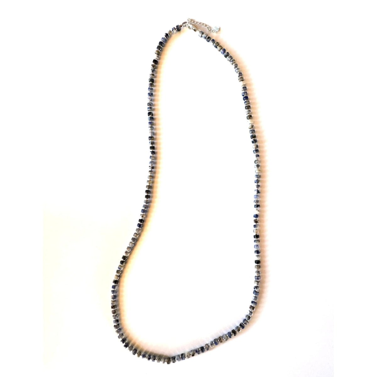 Fishbone Sodalite Necklace - Handmade by Mella - necklace - 