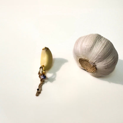 Flow Earrings - Handmade by Mella - Earrings - Angelite - 