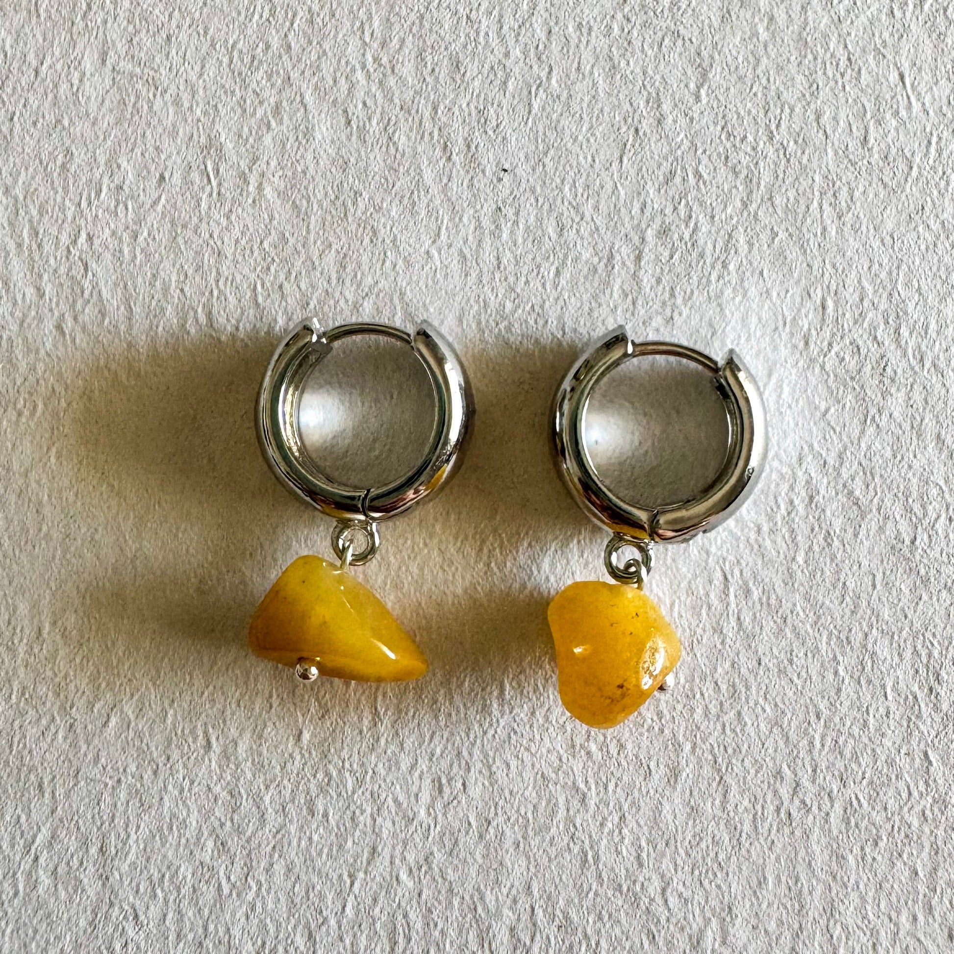 Luna Earrings - Handmade by Mella - Earrings - Jade - 