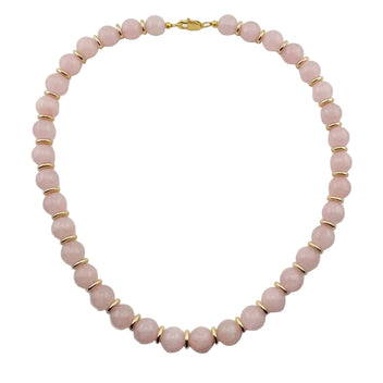Royal Rose Quartz Necklace