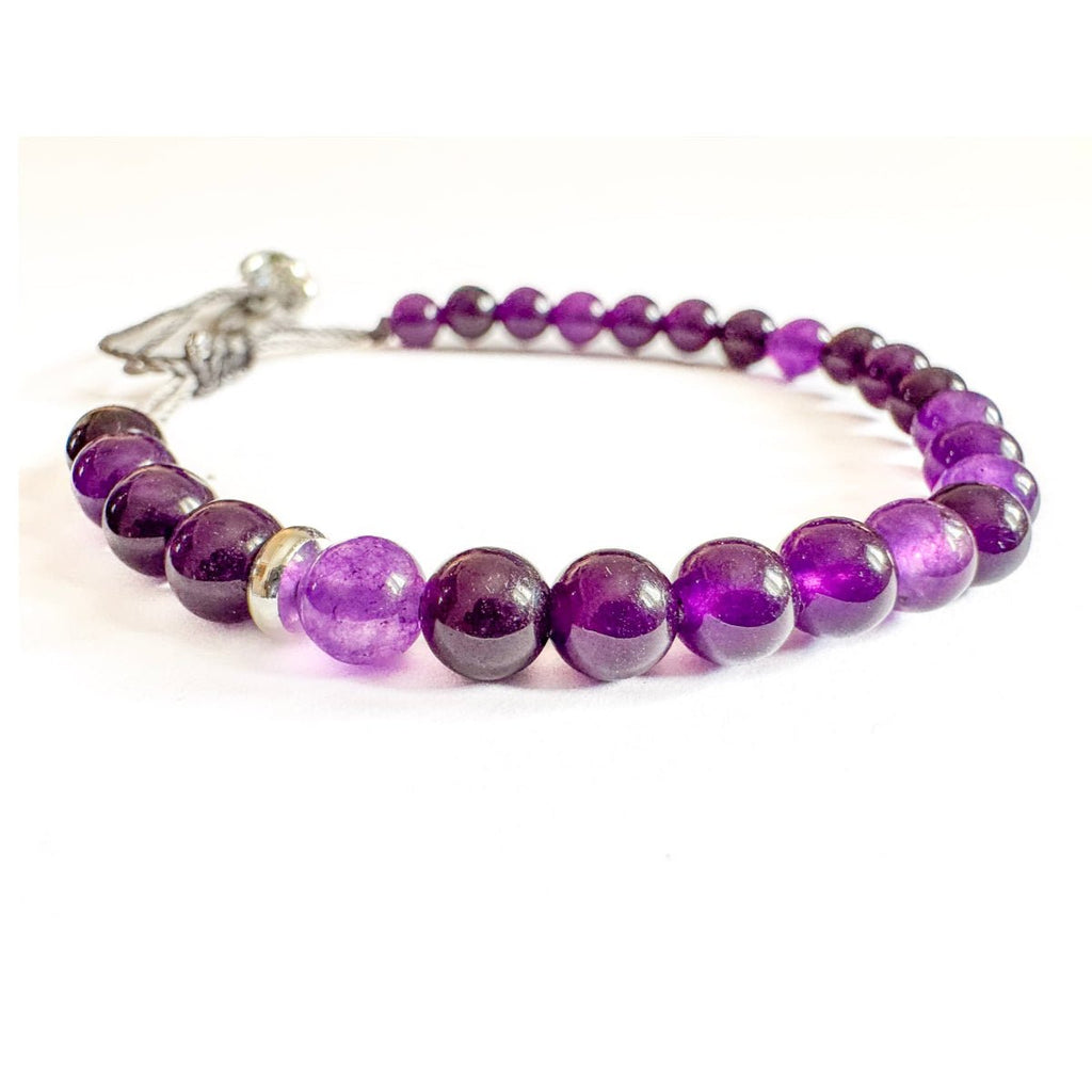 Oracle Amethyst Bracelet - Handmade by Mella - Bracelet - 