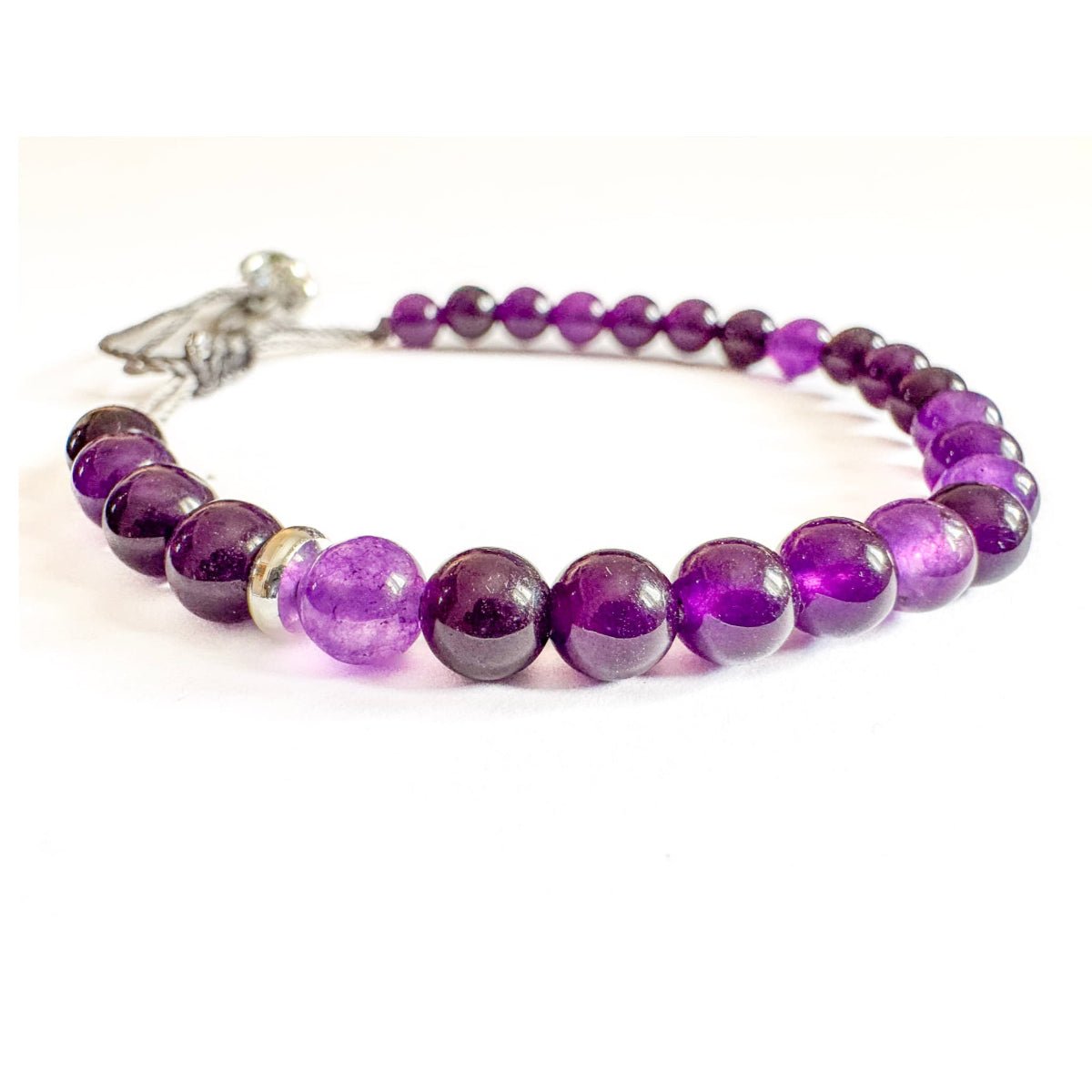 Oracle Amethyst Bracelet - Handmade by Mella - Bracelet - 