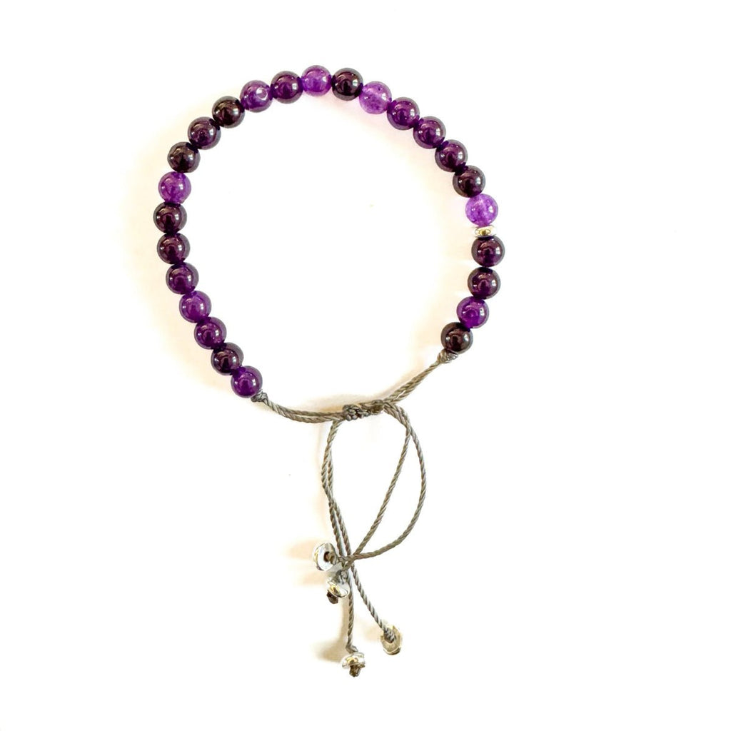Oracle Amethyst Bracelet - Handmade by Mella - Bracelet - 