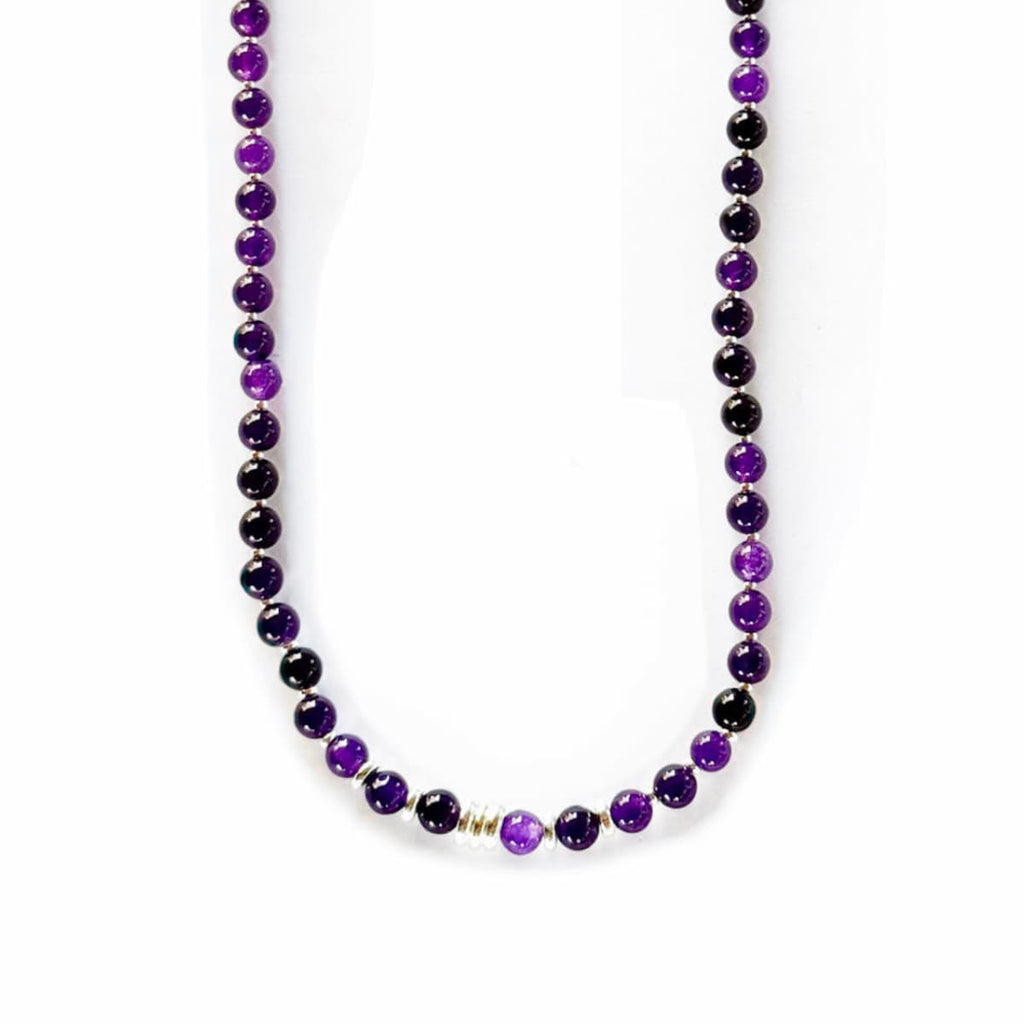 Oracle Amethyst Necklace - Handmade by Mella - necklace - 