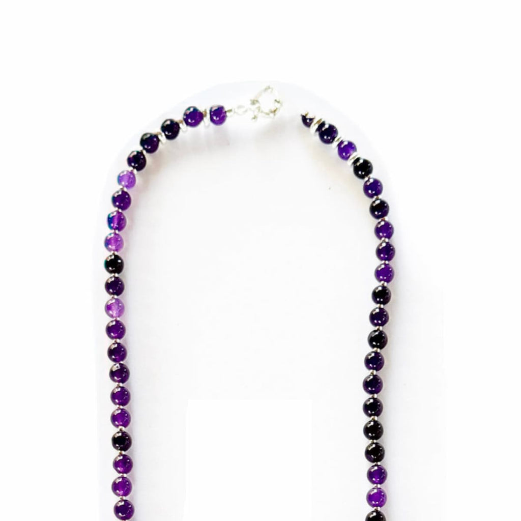 Oracle Amethyst Necklace - Handmade by Mella - necklace - 