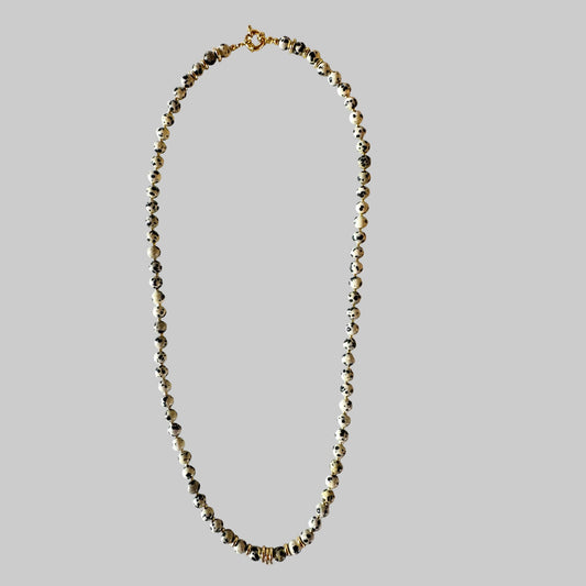 Oracle Dalmatian Jasper Necklace - Handmade by Mella - Oracle - 
