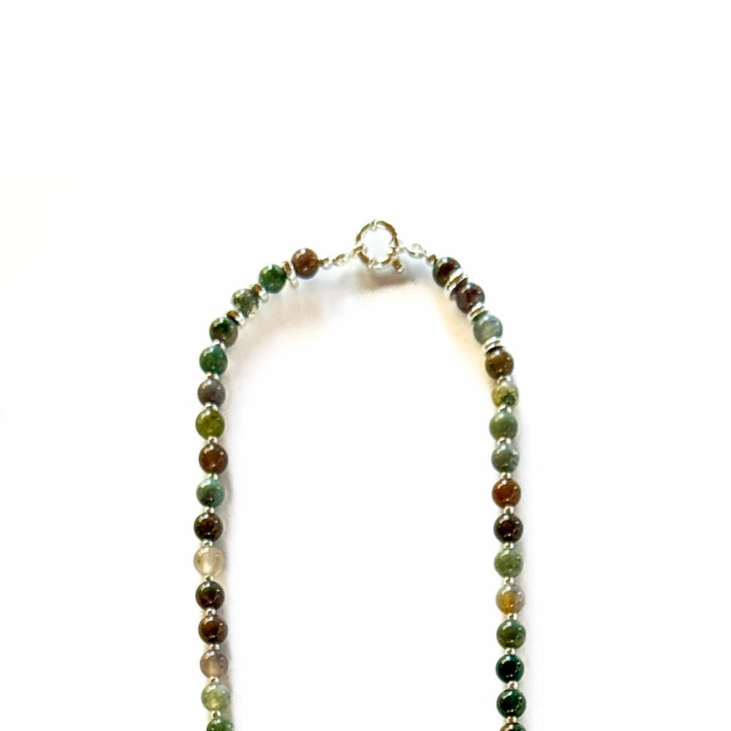 Oracle Indian Agate Necklace - Handmade by Mella - necklace - 