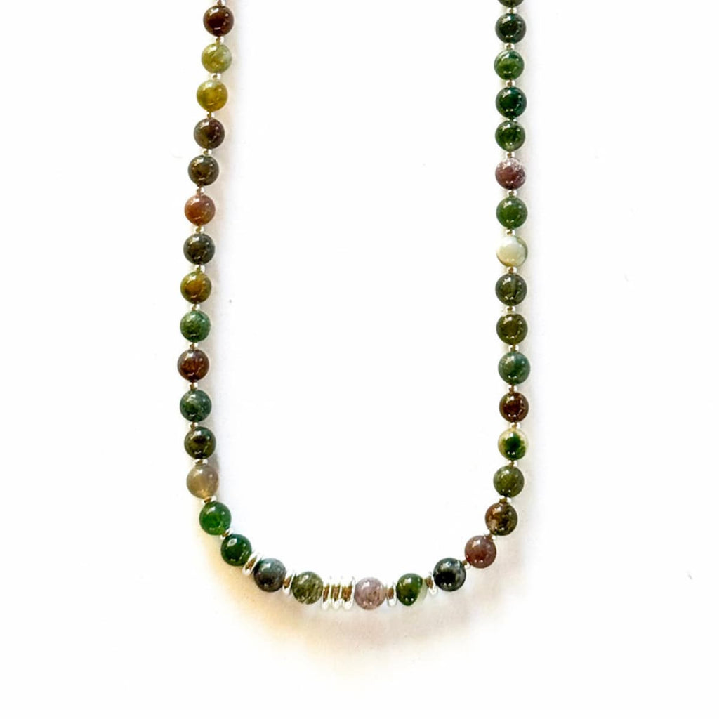 Oracle Indian Agate Necklace - Handmade by Mella - necklace - 