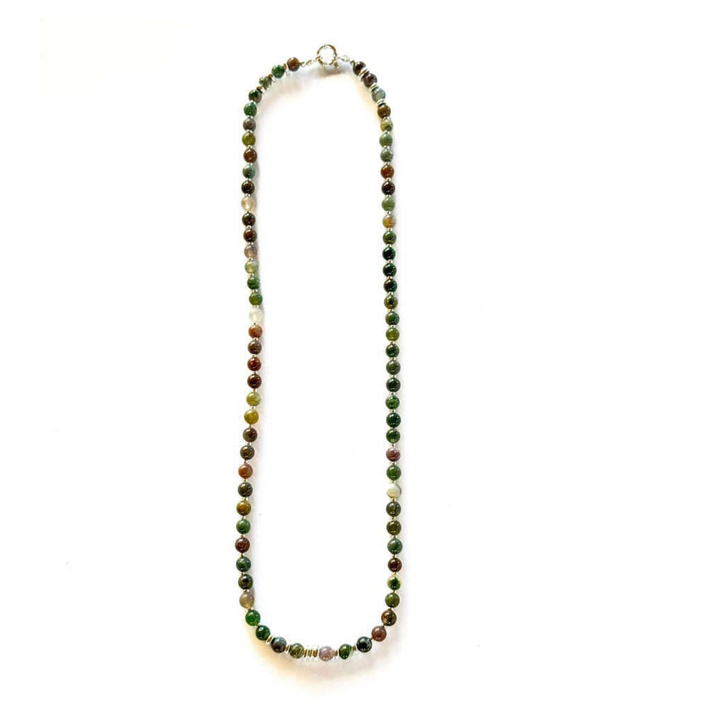 Oracle Indian Agate Necklace - Handmade by Mella - necklace - 