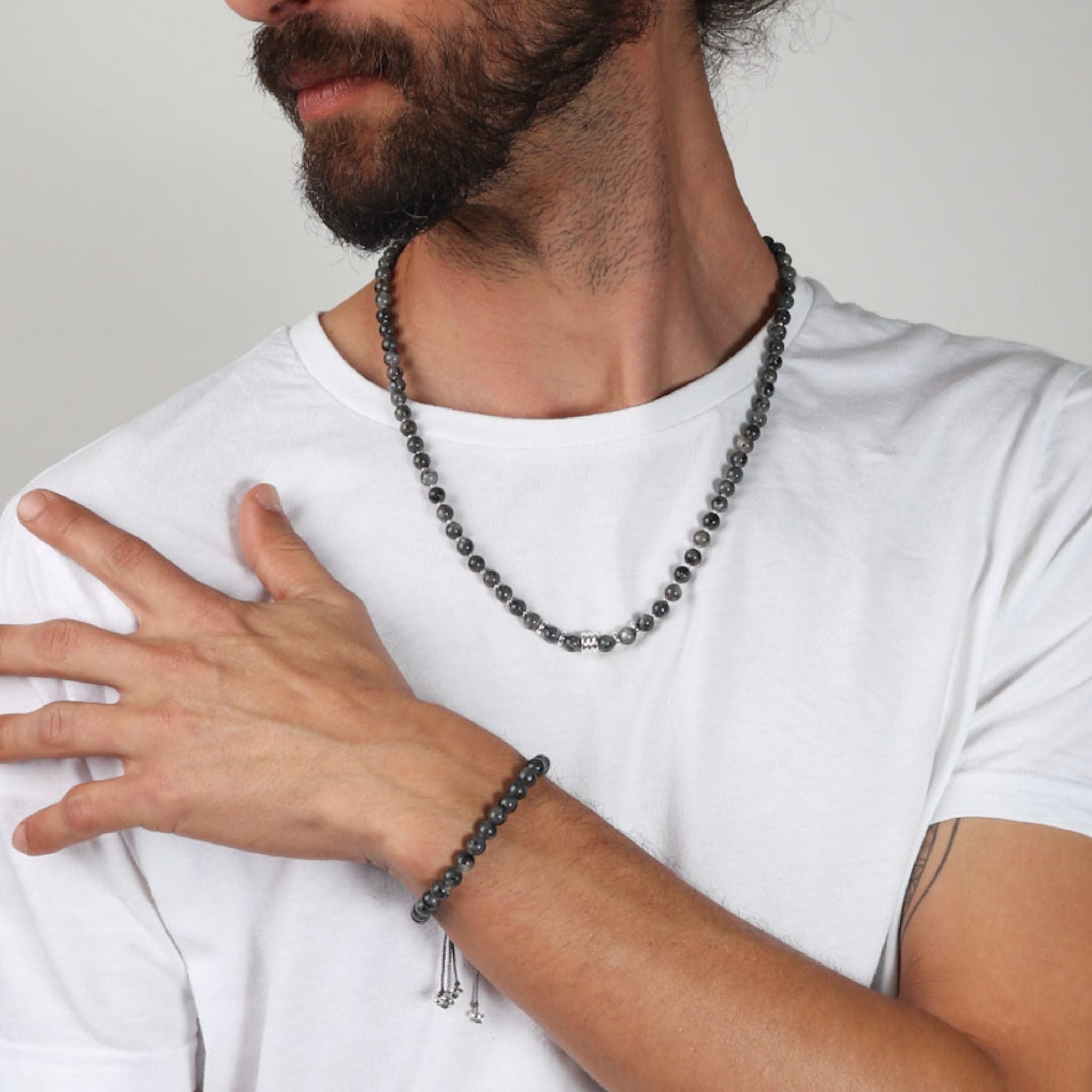 Oracle Labradorite Necklace - Handmade by Mella - necklace - 