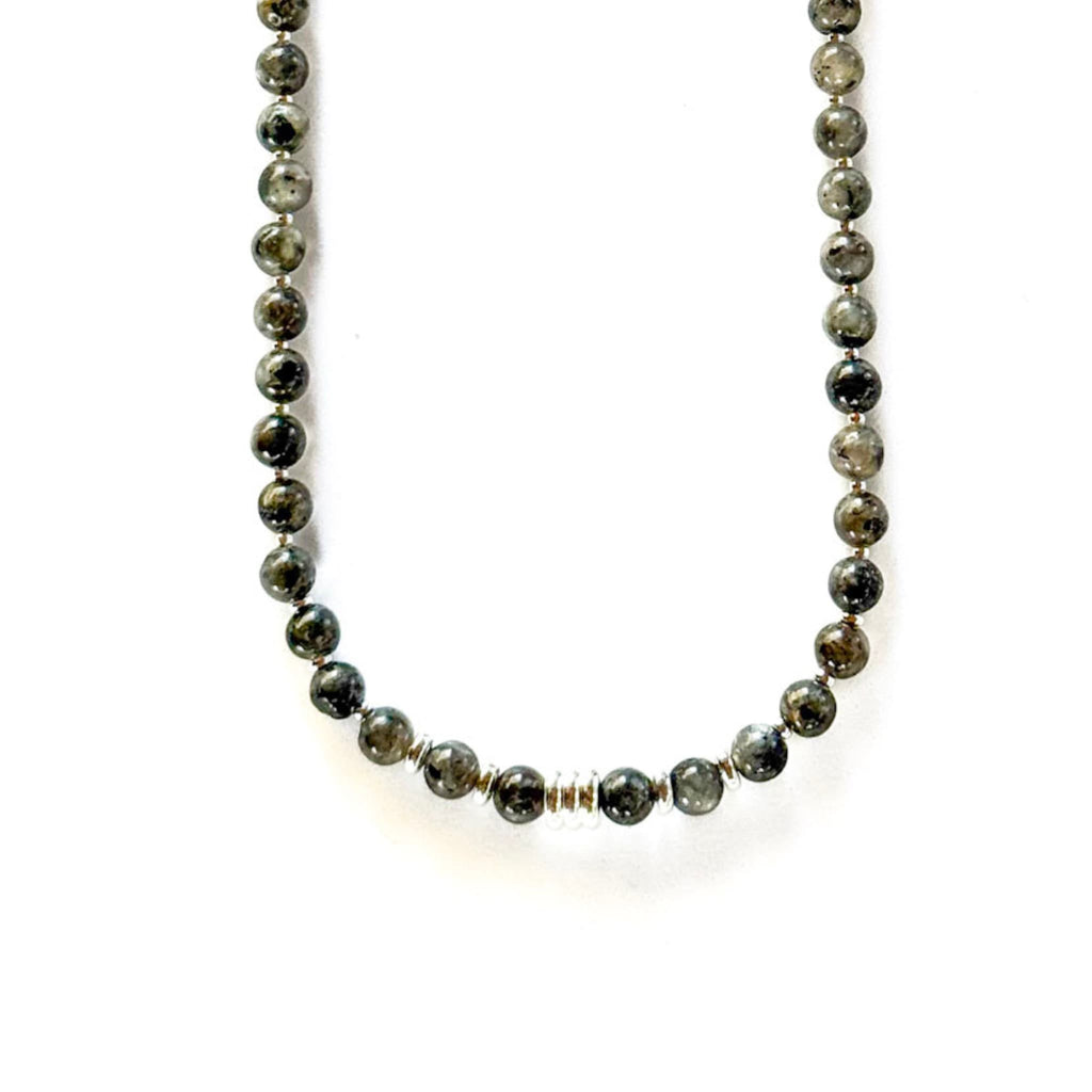 Oracle Labradorite Necklace - Handmade by Mella - necklace - 