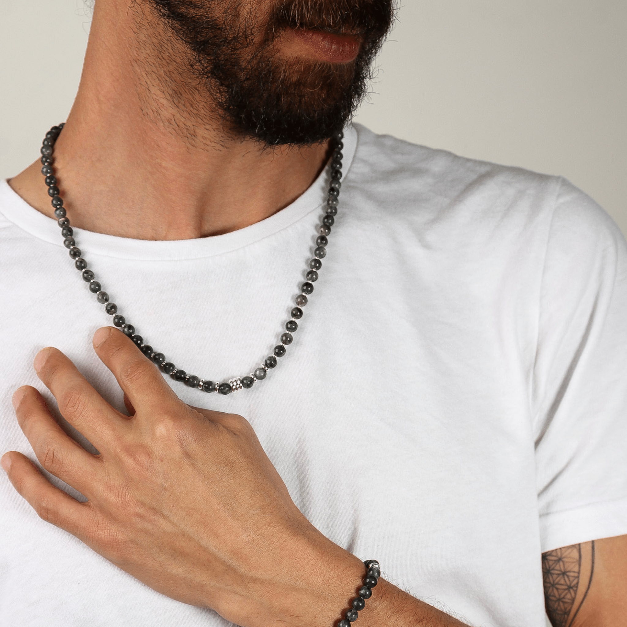 Oracle Labradorite Necklace - Handmade by Mella - necklace - 