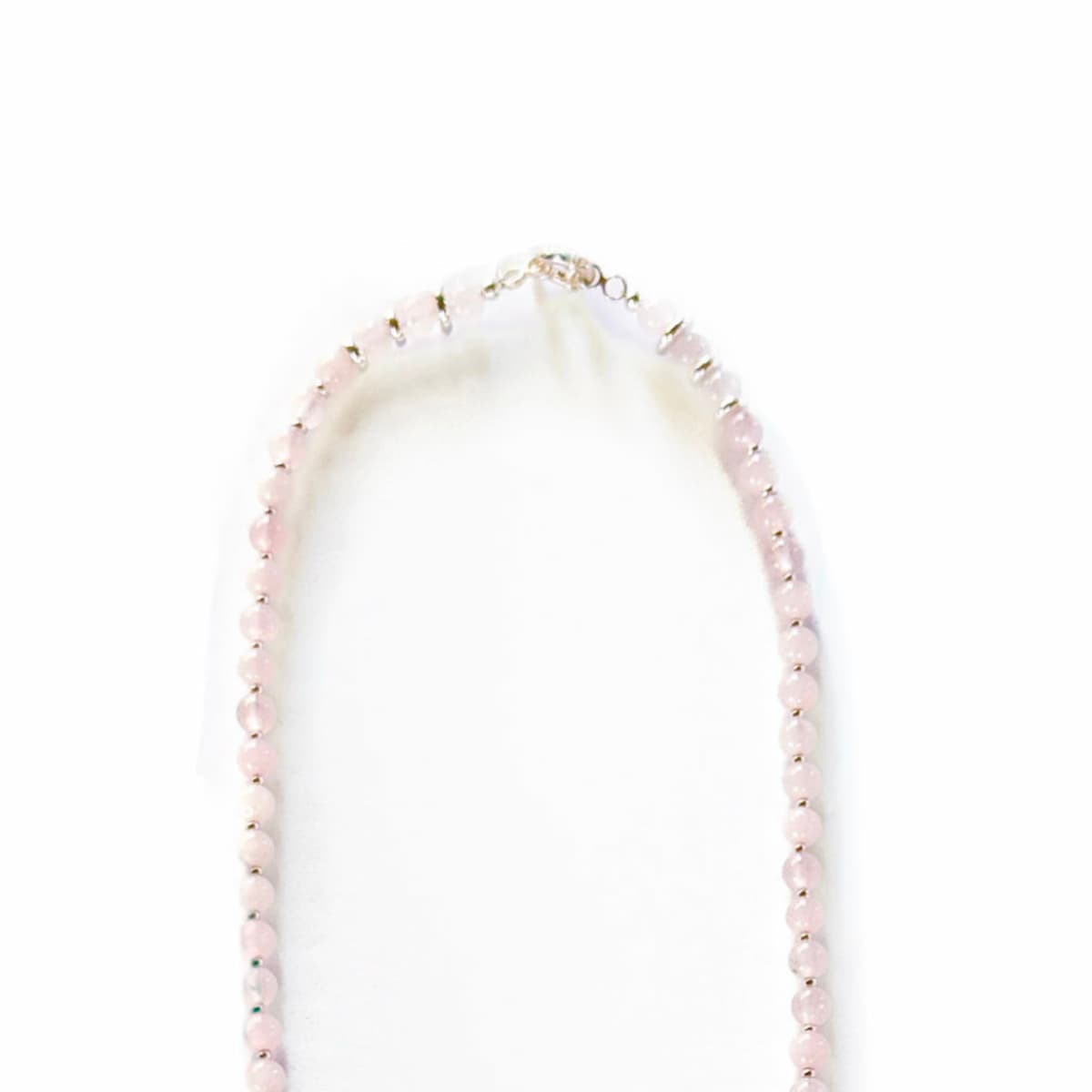 Oracle Rose Quartz Necklace - Handmade by Mella - necklace - 