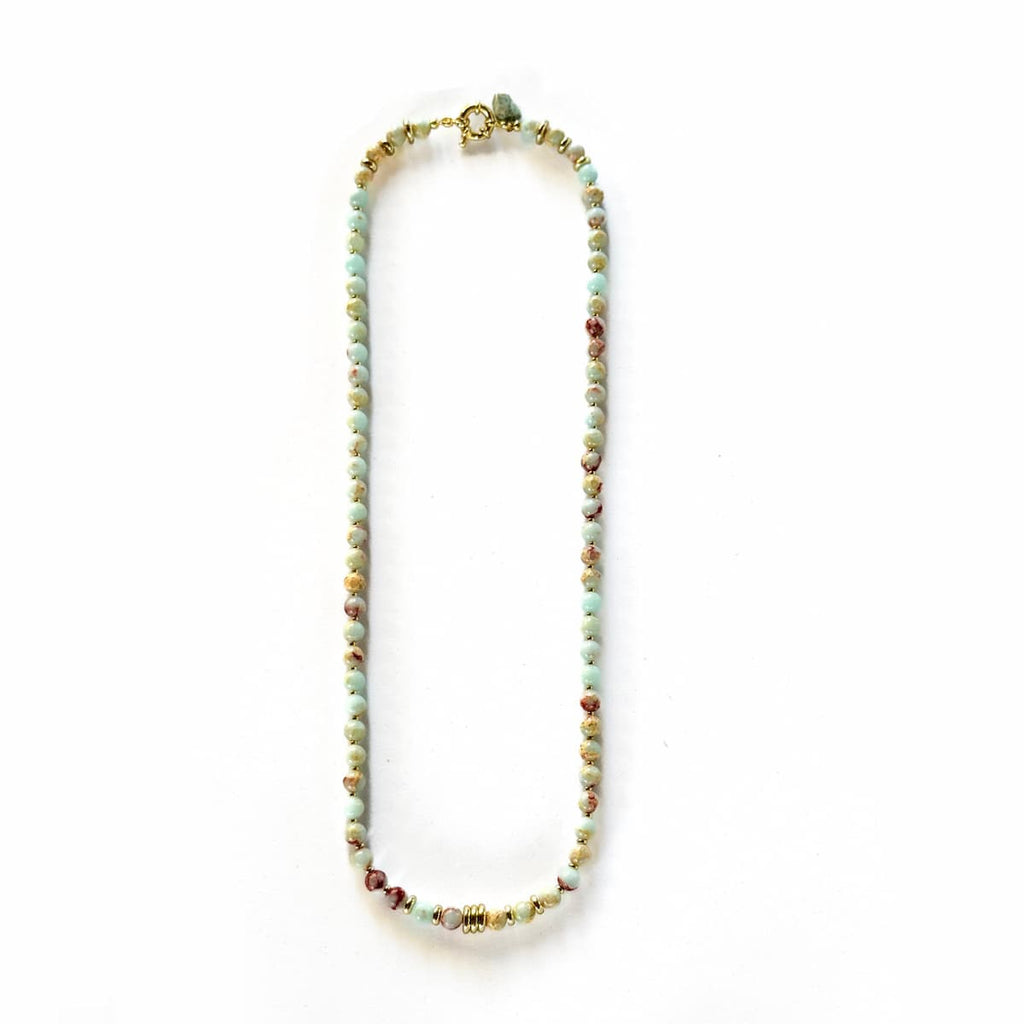 Oracle Shoushan Necklace - Handmade by Mella - necklace - 