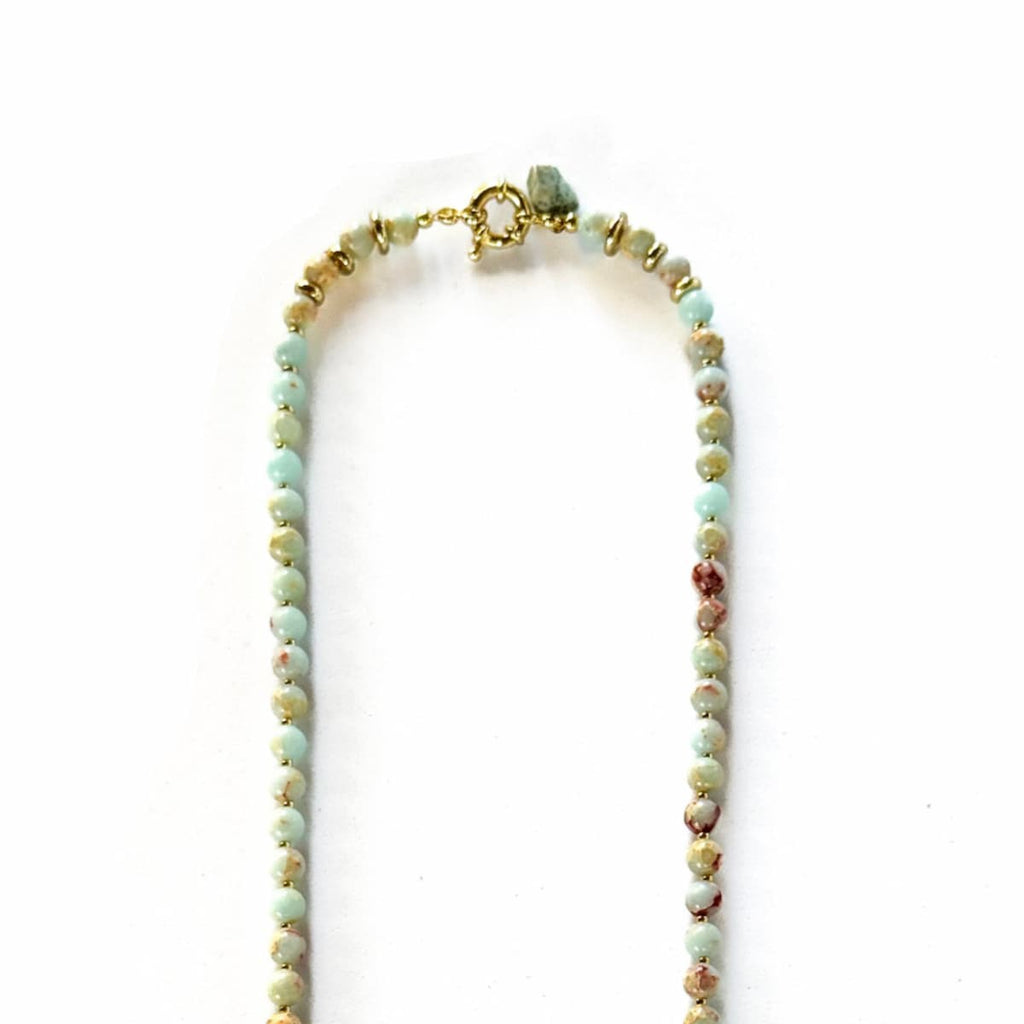 Oracle Shoushan Necklace - Handmade by Mella - necklace - 