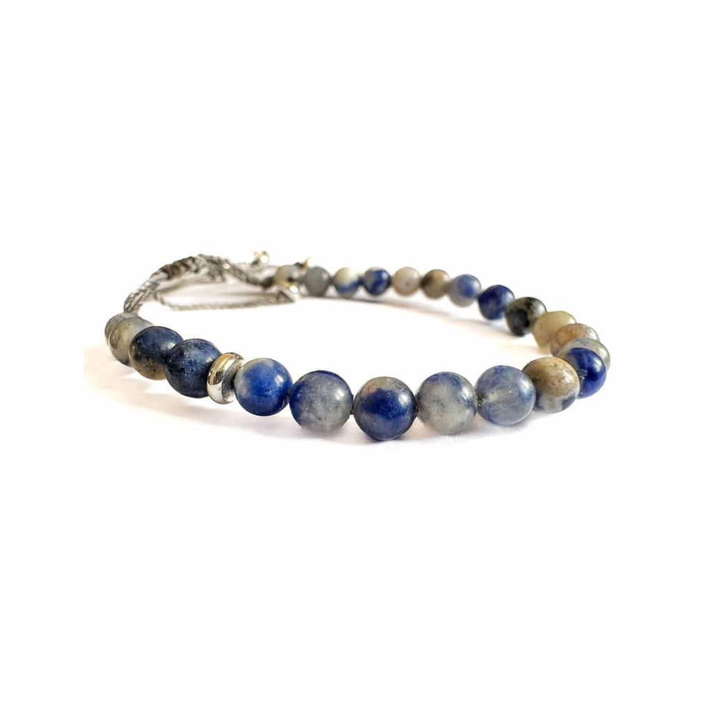 Oracle Sodalite Bracelet - Handmade by Mella - Bracelet - 