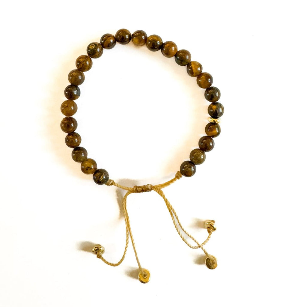 Oracle Tiger Eye Bracelet - Handmade by Mella - Bracelet - 