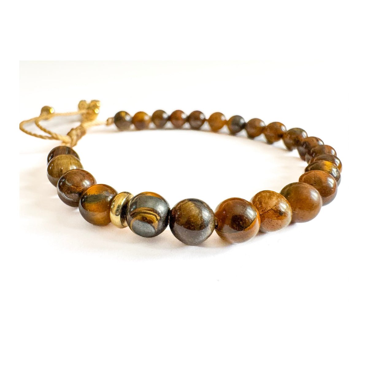 Oracle Tiger Eye Bracelet - Handmade by Mella - Bracelet - 
