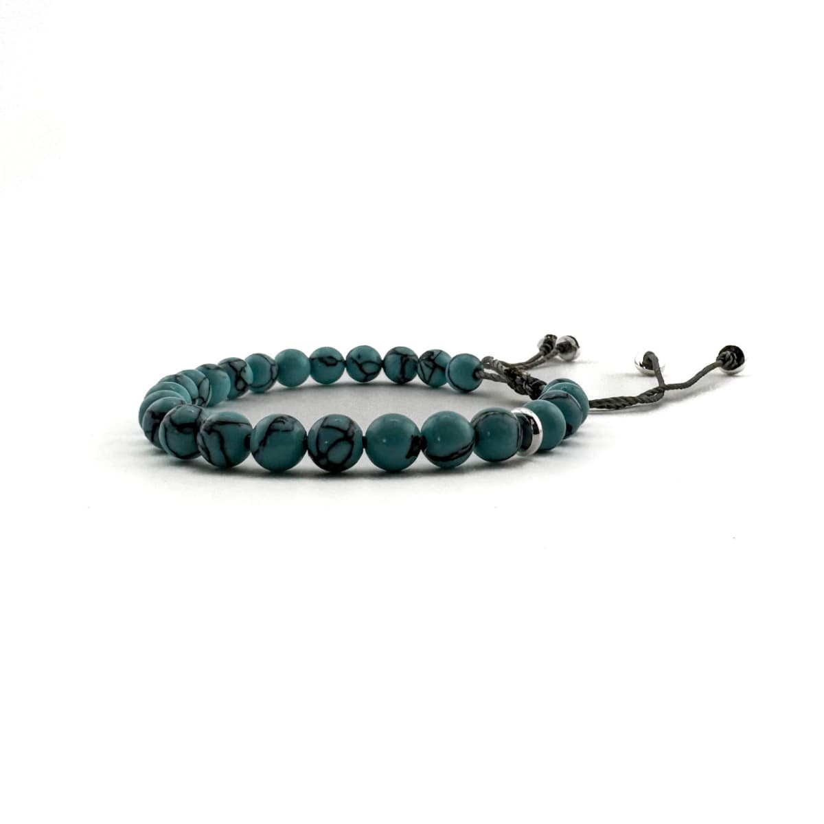 Oracle Turquoise Bracelet - Handmade by Mella - Oracle - Silver - plated - 