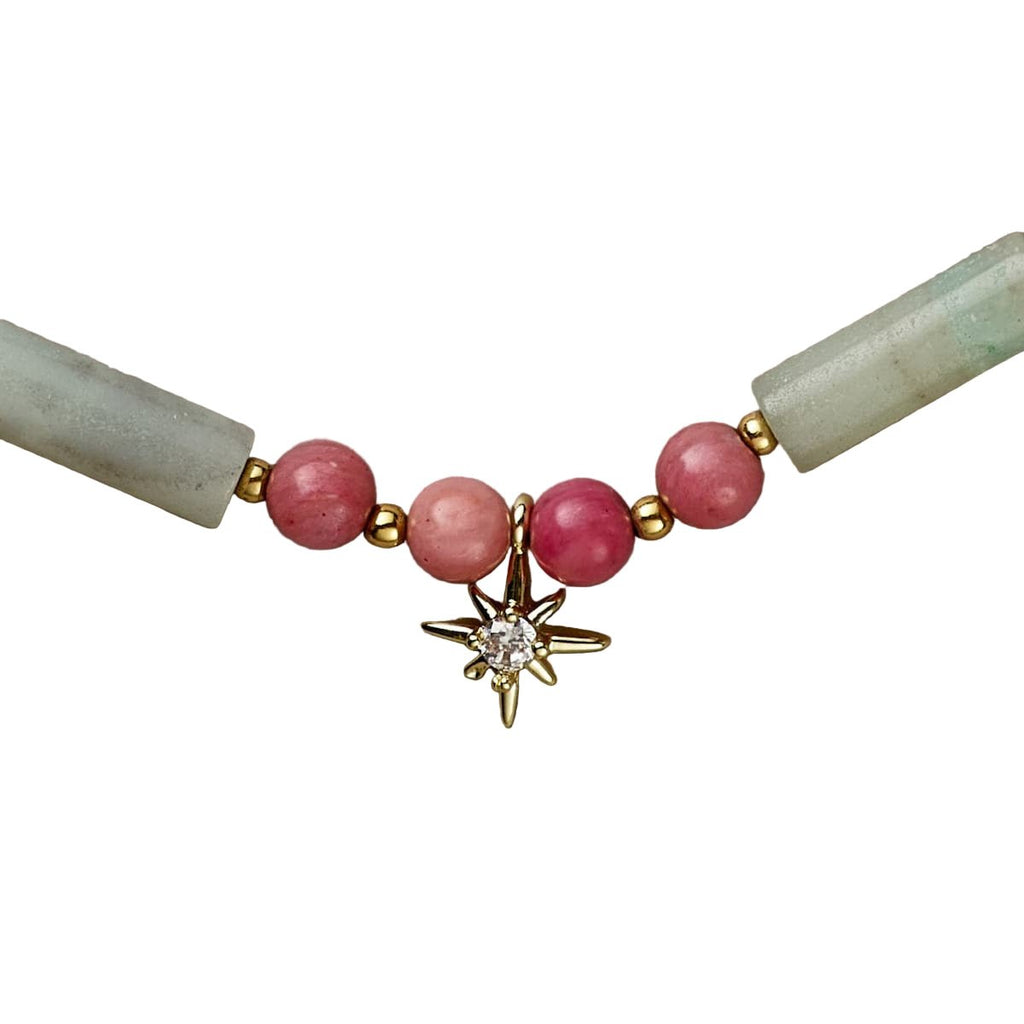 Princess Amazonite Necklace - Handmade by Mella - necklace - 