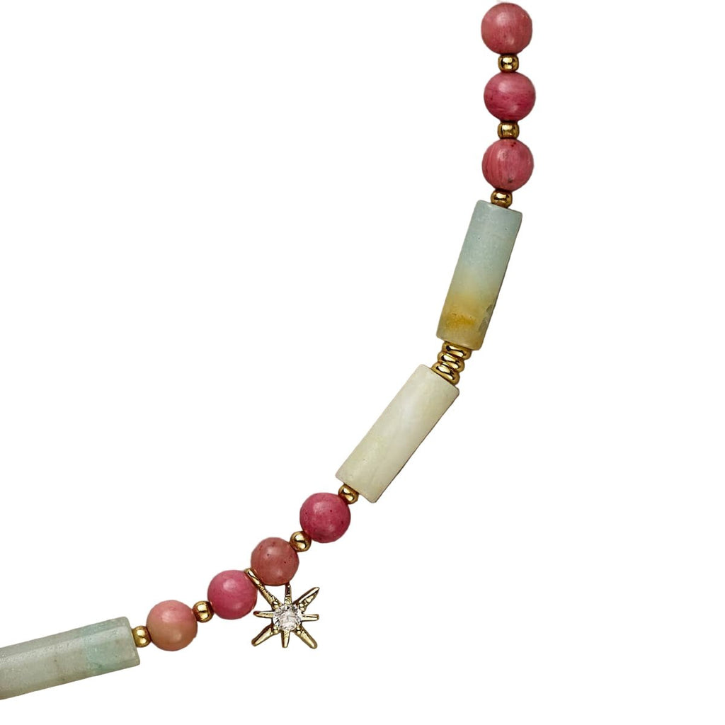 Princess Amazonite Necklace - Handmade by Mella - necklace - 