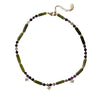 Princess Green Jade & Amethyst Necklace