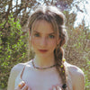 Princess Green Jade & Amethyst Necklace