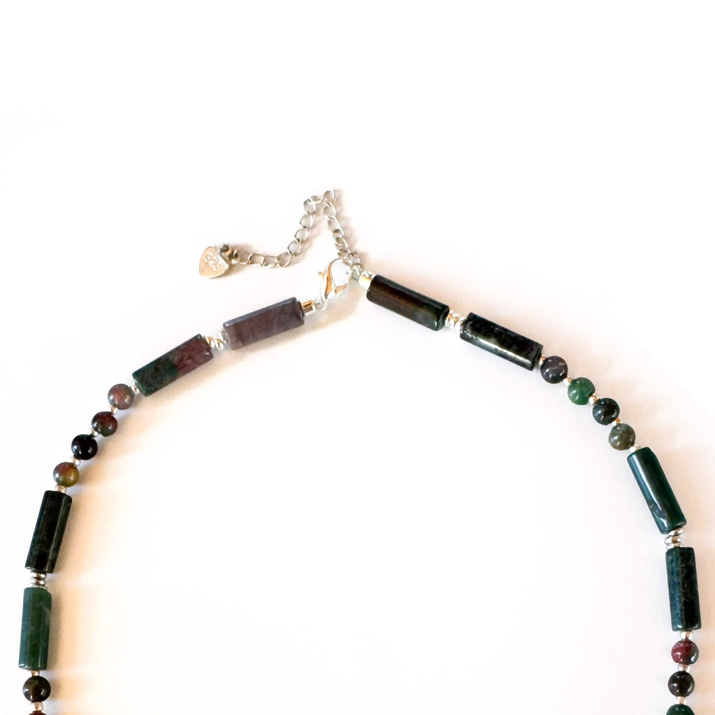 Princess Indian Agate Necklace - Handmade by Mella - Princess - 