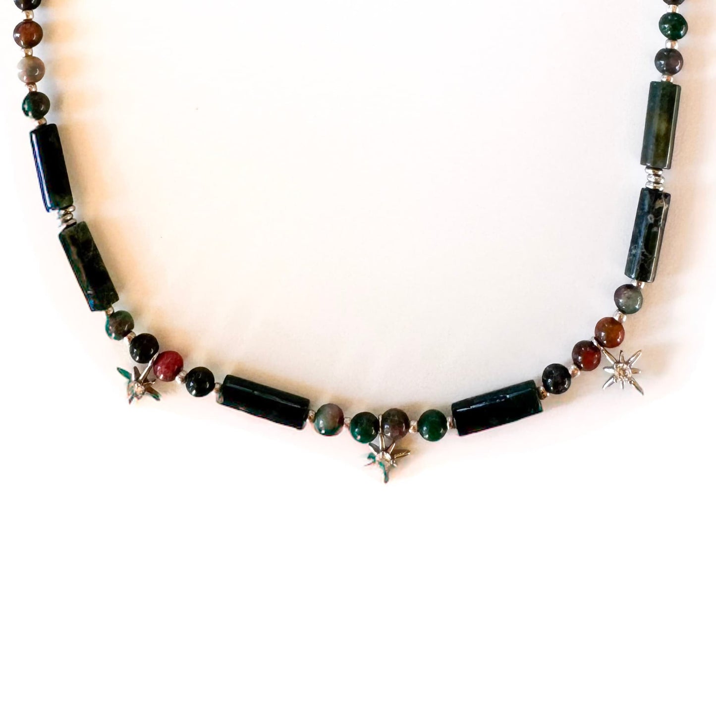 Princess Indian Agate Necklace - Handmade by Mella - Princess - 