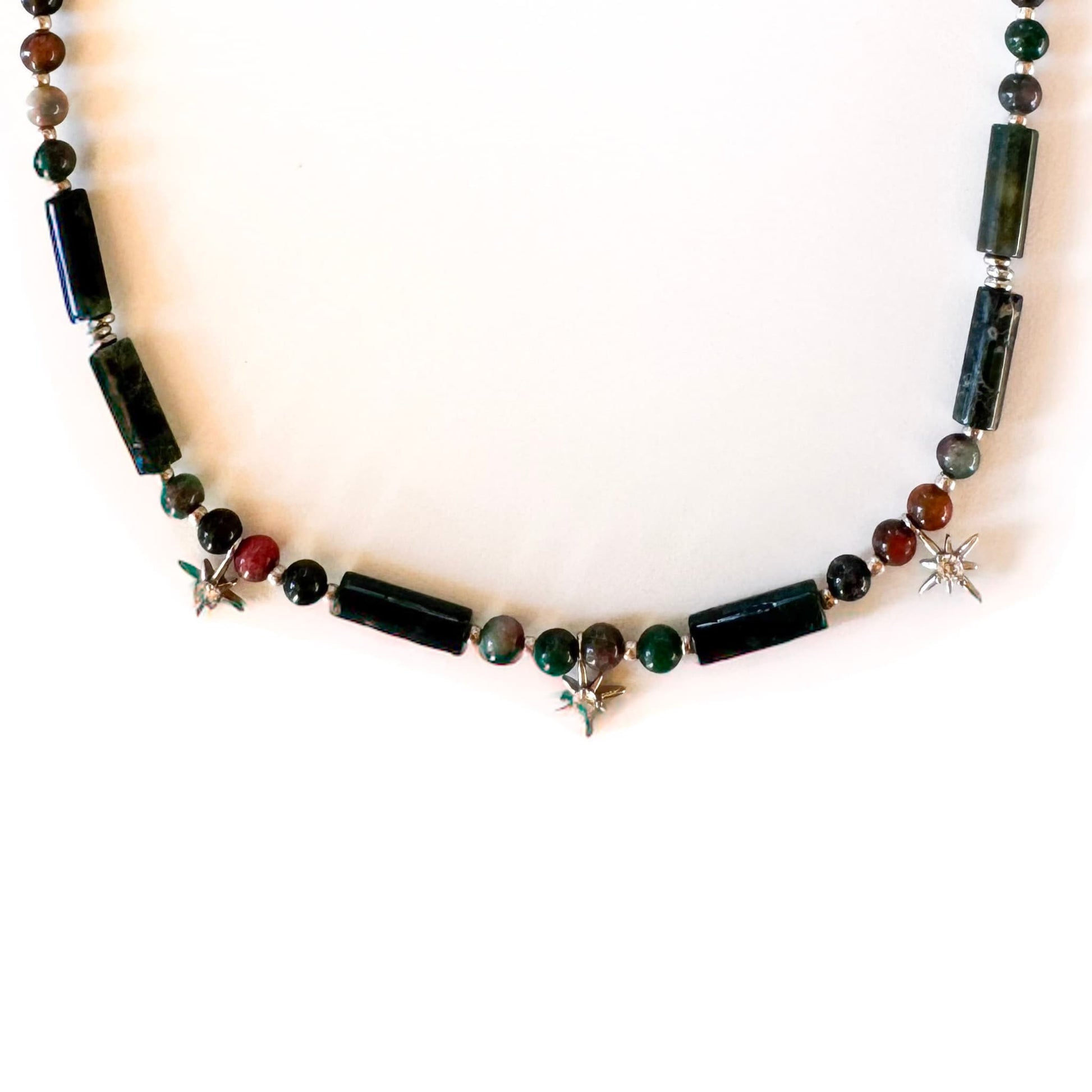 Princess Indian Agate Necklace - Handmade by Mella - Princess - 