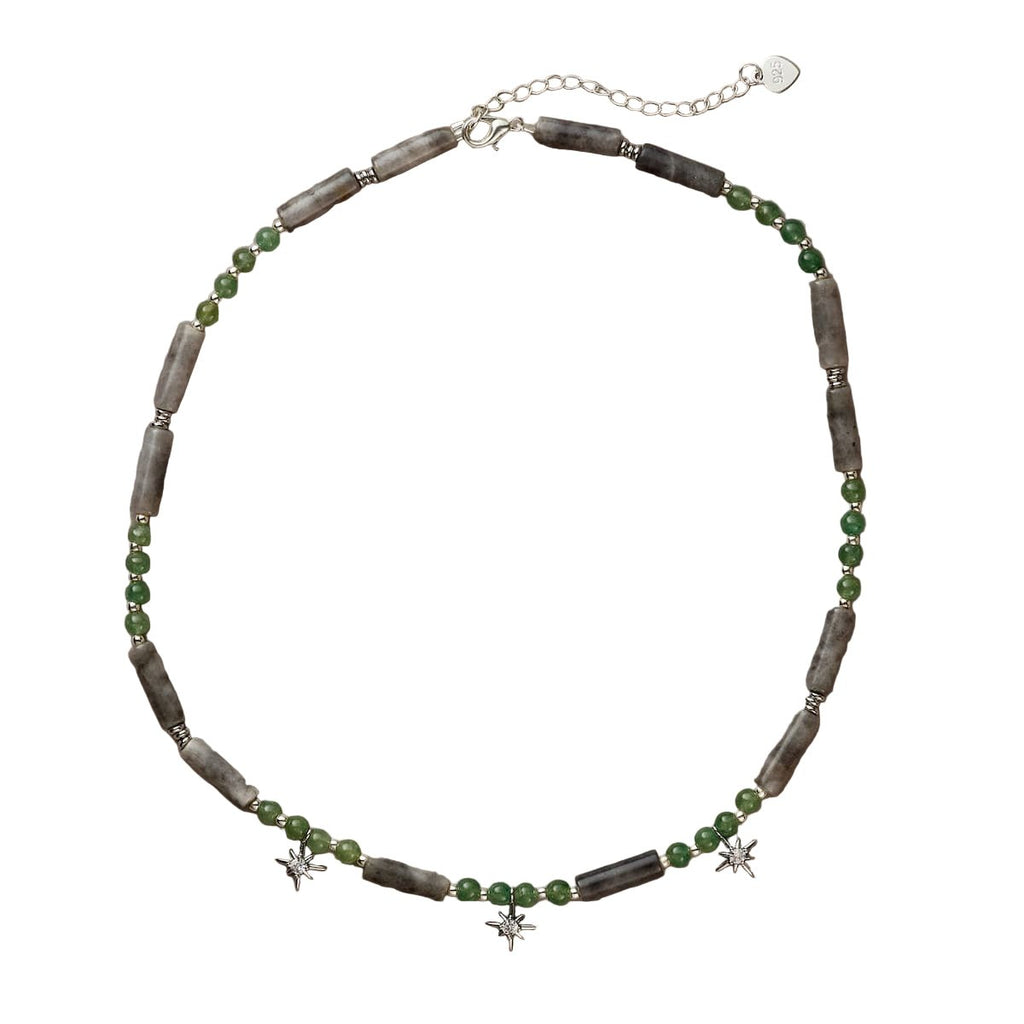 Princess Labradorite Necklace - Handmade by Mella - necklace - 