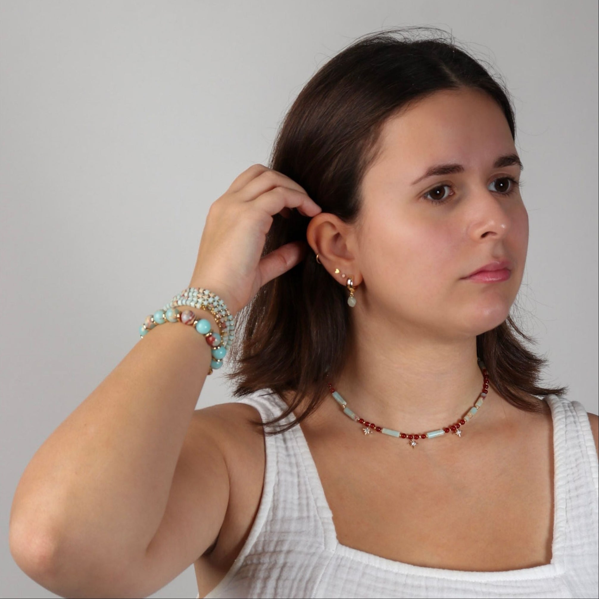 Princess Shoushan Necklace - Handmade by Mella - necklace - 