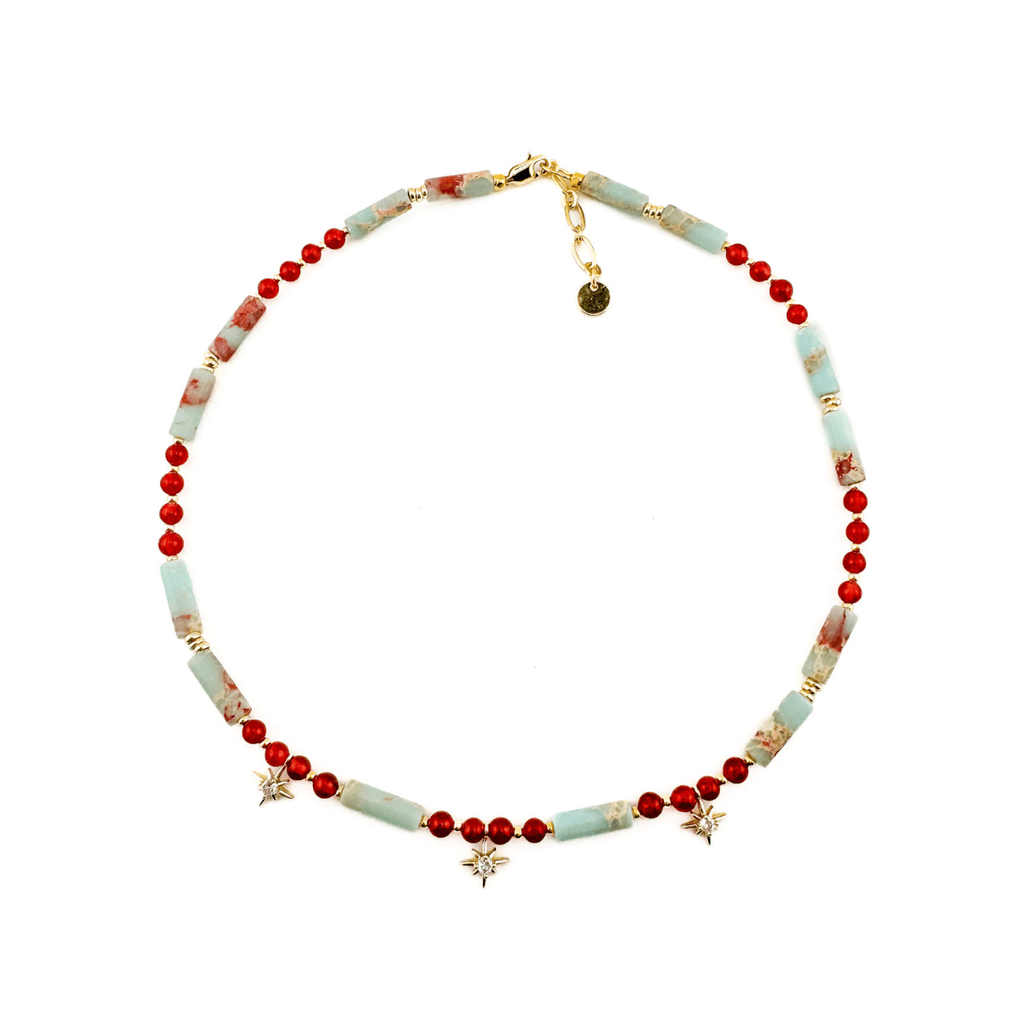 Princess Shoushan Necklace - Handmade by Mella - necklace - 