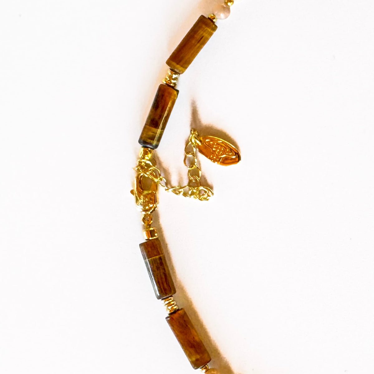Princess Tiger Eye Necklace - Handmade by Mella - necklace - 
