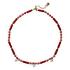 Collar de coral rojo Princesa