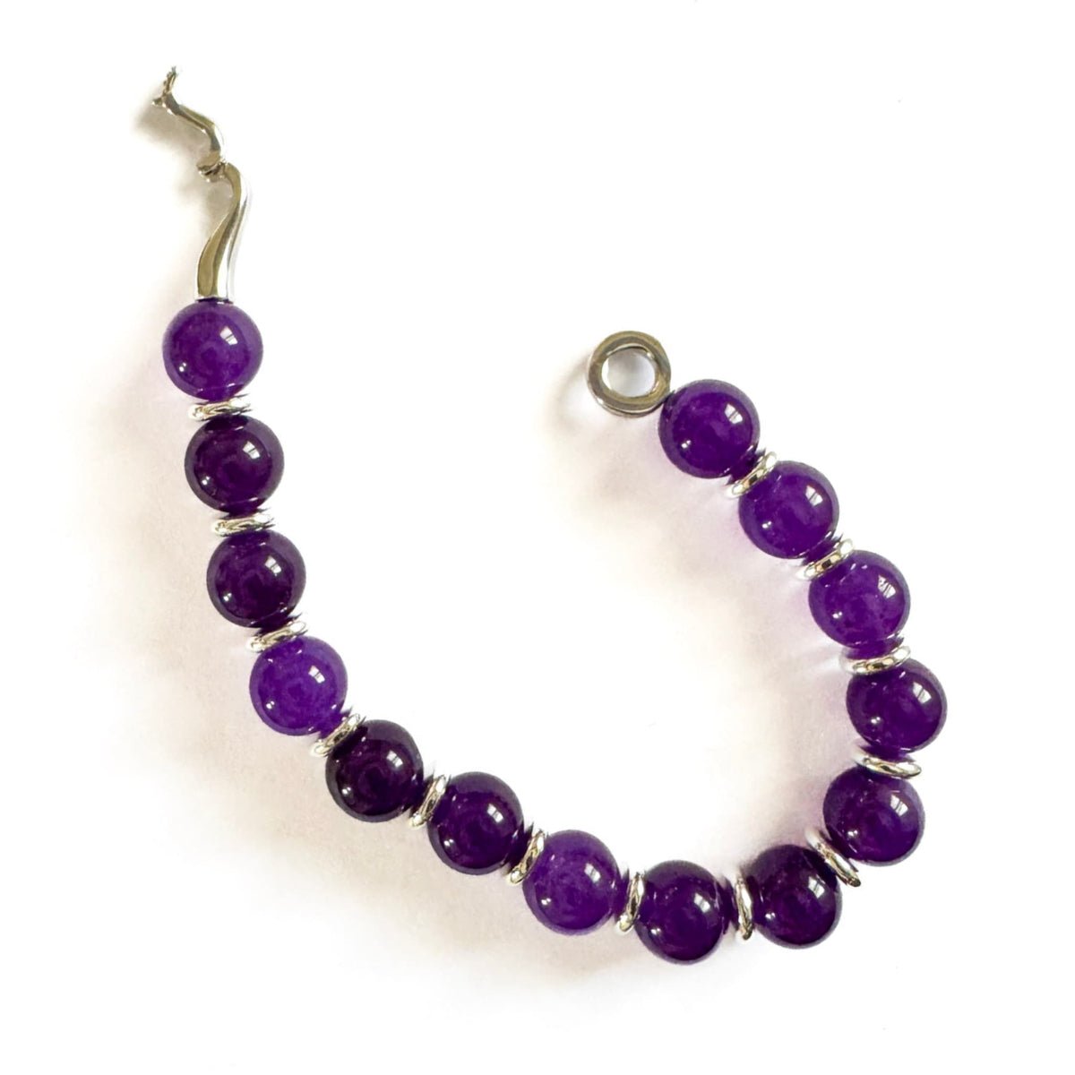 Royal Amethyst Bracelet - Handmade by Mella - Bracelet - 