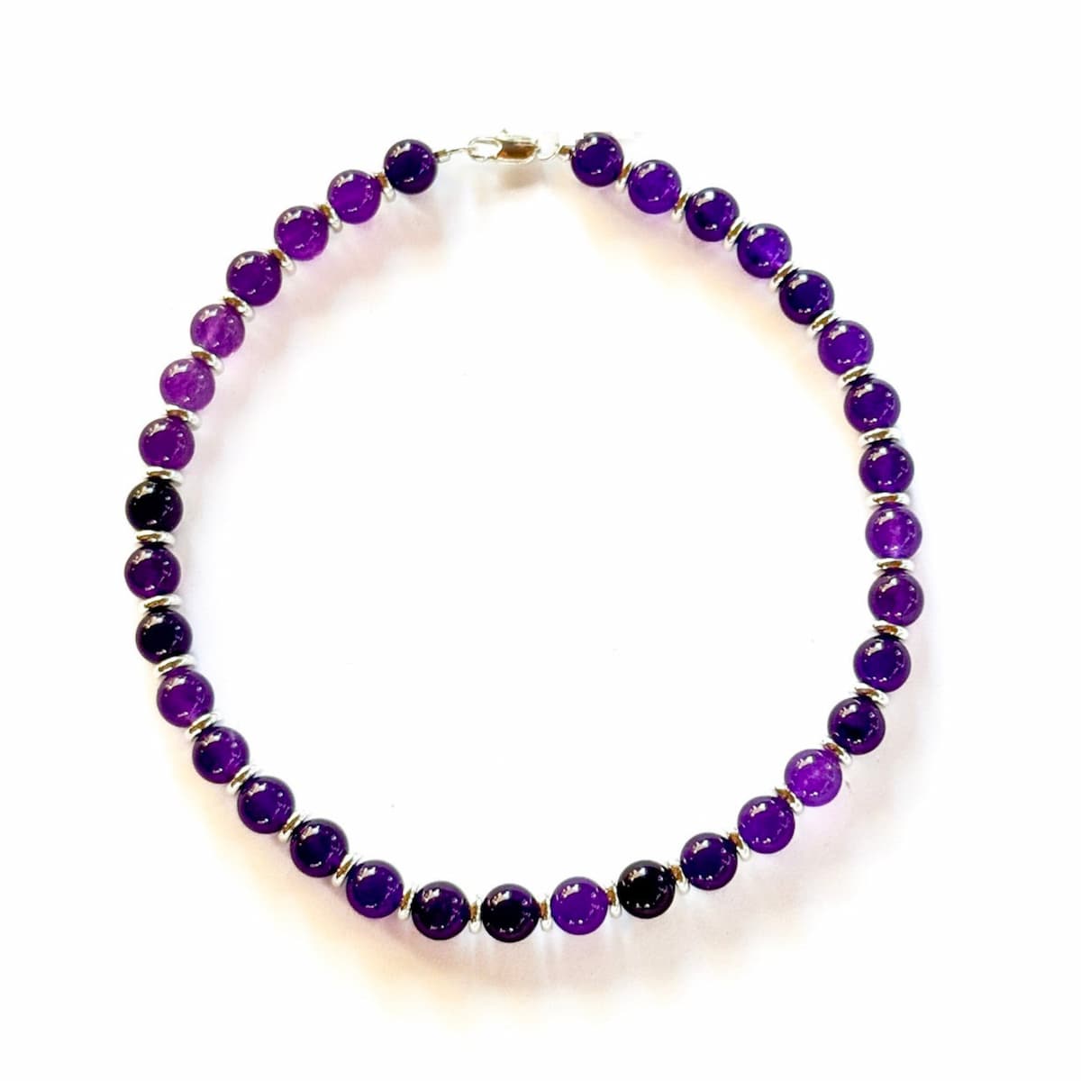 Royal Amethyst Necklace - Handmade by Mella - necklace - 