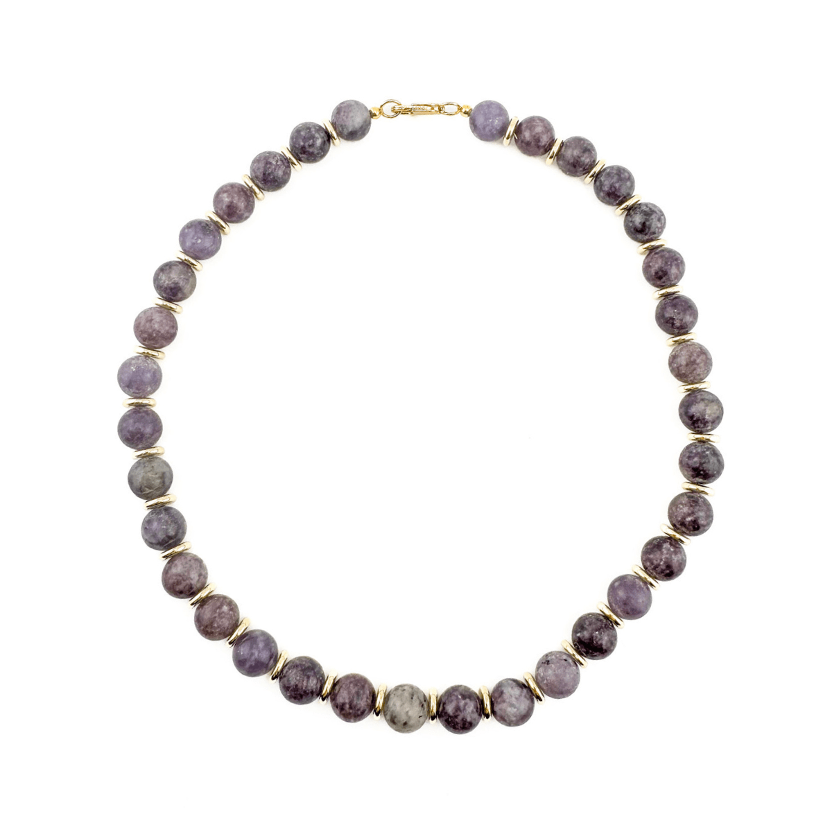 Royal Amethyst Necklace - Handmade by Mella - necklace - 