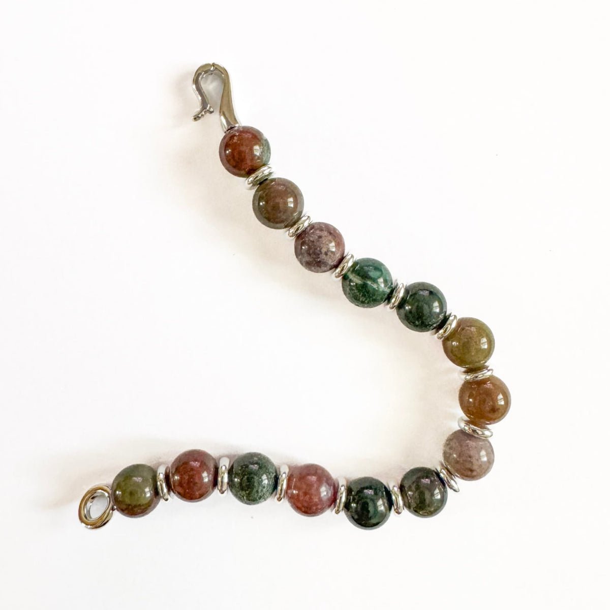 Royal Indian Agate Bracelet - Handmade by Mella - Bracelet - 