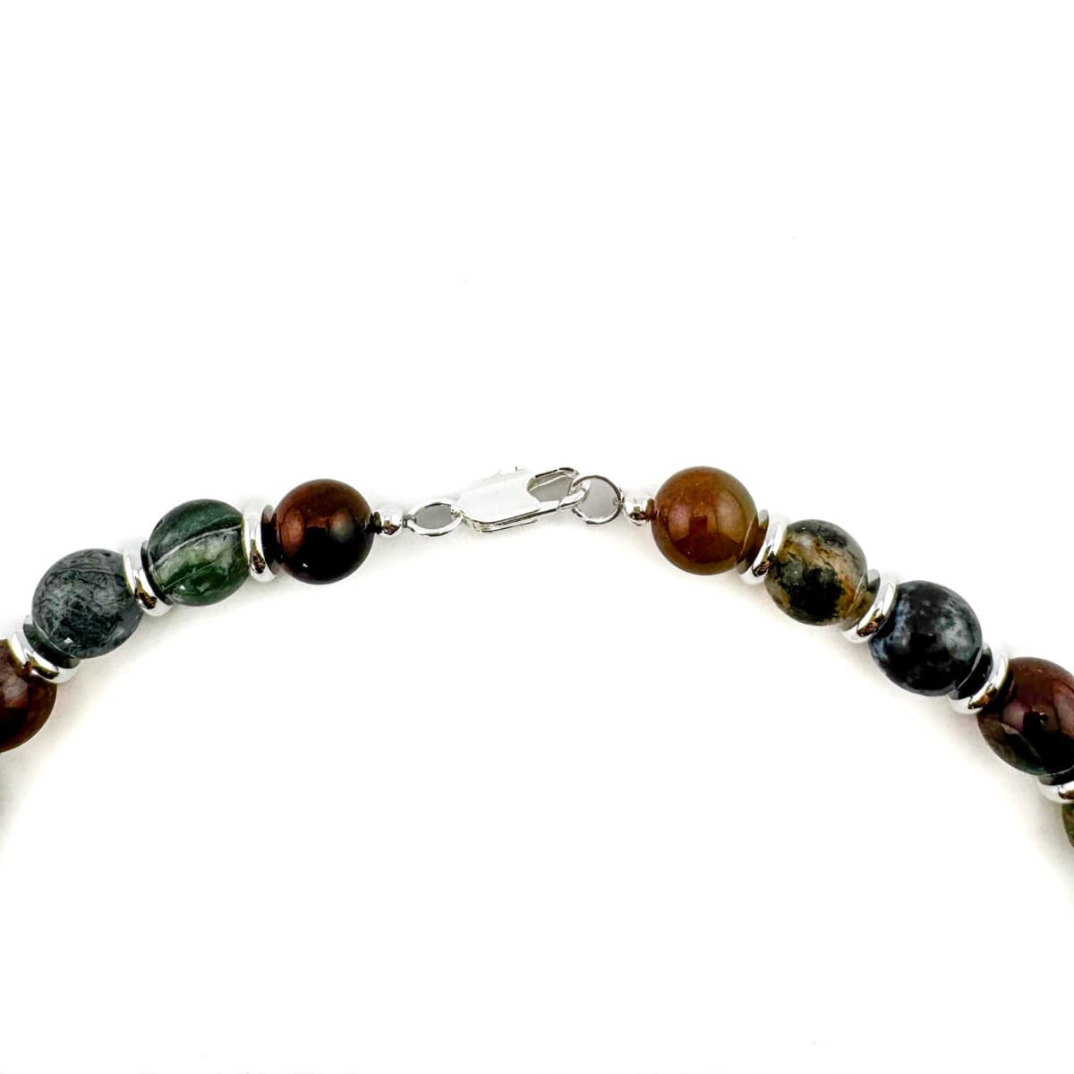 Royal Indian Agate Necklace - Handmade by Mella - Royal - 
